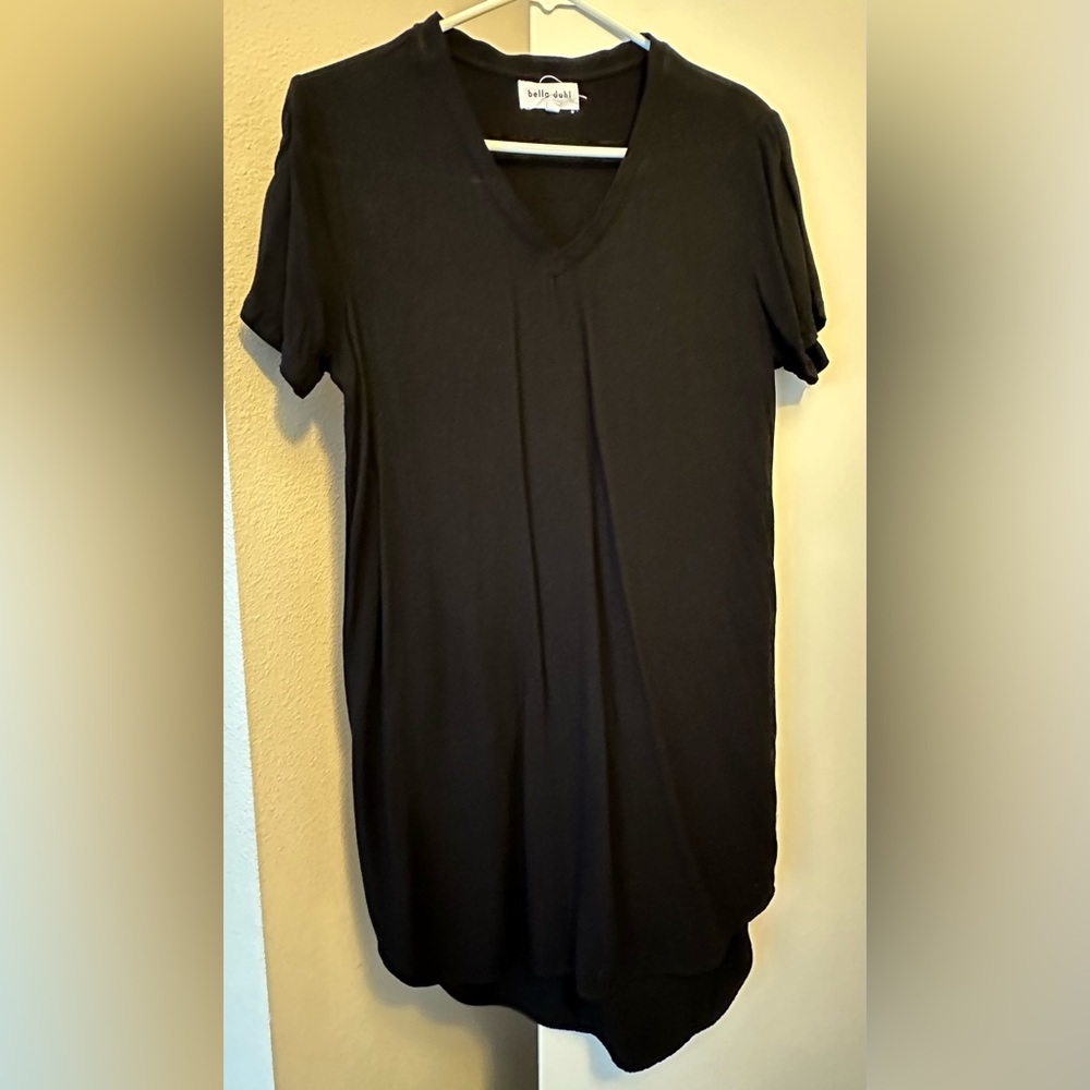 Bella Dahl black tshirt dress. Size small.
